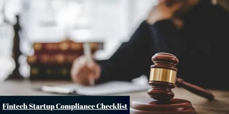 Fintech Startup Compliance Checklist